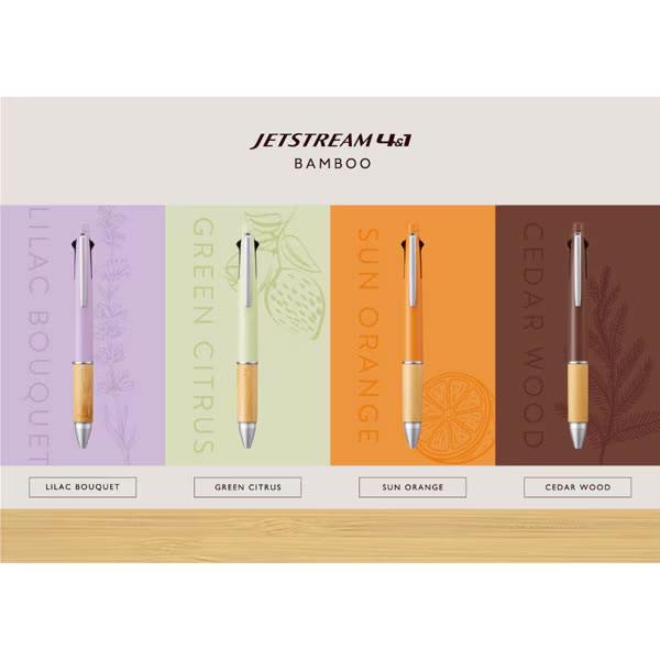 Foto von JETSTREAM Multifunction Pen 4&1 BAMBOO