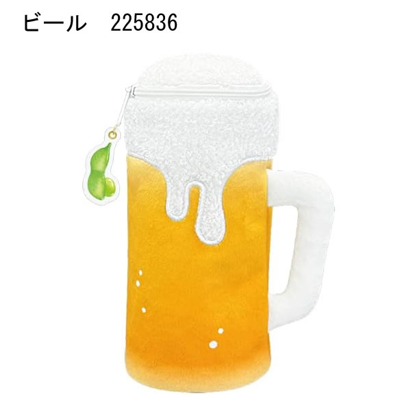 大人の図鑑 ぬいぐるみペンポーチ 富士山 ビール 日本編 カミオジャパン ペンポーチ ペンケース 筆入れ おもしろ 居酒屋 かわいい 人気 おすすめ 225835 225836 penport-10072604 ペンポート サンプル画像3