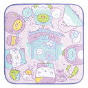すみっコぐらし プチタオル ナイトパーク ピンク 1019 サンエックス ハンカチ キャラクター グッズ 女の子 かわいい 小学生 人気 おすすめ プレゼント ...