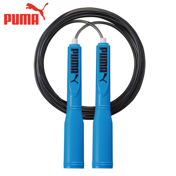 プーマ なわとび ライトブルー 6837 クツワ 小学生 縄跳び PUMA 体育 跳びやすい かっこいい 男の子 PM405LB