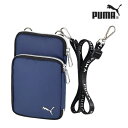 プーマ スマホポーチ ネイビー 1343 クツワ PUMA 財布 ショルダー 肩掛け 男の子 小学生 キッズ PM489NB