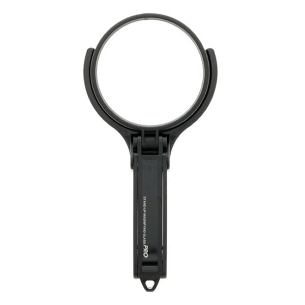 スタンド付ルーペPRO プロ 75mm 倍率2倍 8690 サンスター文具 ルーペ 拡大鏡 虫眼鏡