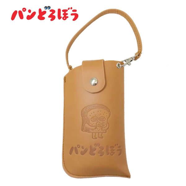 パンどろぼう2 フラット メガネケース2 ブラウン 5318 カミオジャパン めがね 眼鏡 メガネ サングラス ..