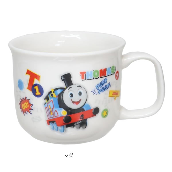 【★ラッピング無料★】きかんしゃトーマス GO 子供食器ギフトセット 3405 金正陶器 ...