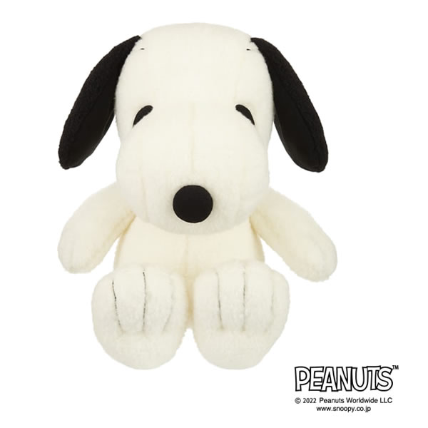 Snoopy - 【期間限定ラッピング無料！】しあわせ スヌーピー クラシック L ぬいぐるみ 3352 セキグチ かわいい プレゼント お祝い 誕生日 出産祝い PEANUTS SNOOPY ピーナッツ