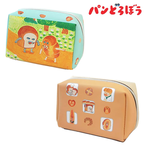 パンどろぼう ポーチ カミオジャパン ペンポーチ 筆入れ 筆箱 小物入れ ペンケース 人気 キャラクター