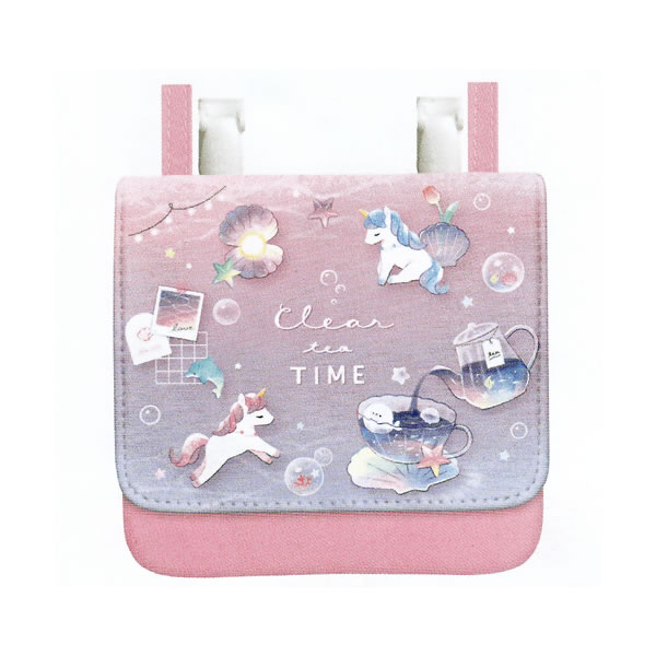 どこでもポッケ CLEAR TEA TIME 8160 カミオジャパン ポケットポーチ キッズ 子ども 子供 マルチポケッ..