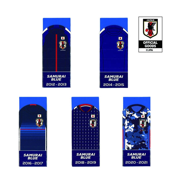 アーチ消しゴム　サッカー日本代表ver.　どれが届くかお楽しみ　0583　サクラクレパス　RAF130-L1#36のサムネイル