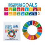 SDGs マグバッジ 国連申請済 正規規格品 1069 P セキセイ SDG-2000