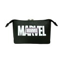 【大決算セール】MARVEL マーベル シンボル ロゴ マチ付 三角 ポーチ パープル 6367 ティーズファクトリー おすすめ 人気 かわいい MV-5570...