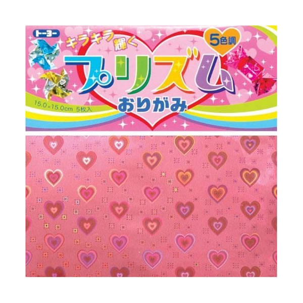 Character Print - プリズムおりがみ 15.0 3530 P トーヨー 折り紙 工作 かわいい 幼稚園 保育園 小学生 学童 飾り キャラクター 人気 女の子 男の子 壁面 制作 007019