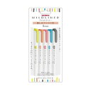 マイルドライナー親しみマイルド 5色セット 1030 ゼブラ WKT7-N-5C-N