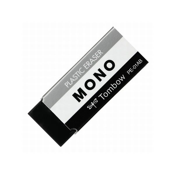 TOMBOW mono モノ 消しゴム ブラック 384