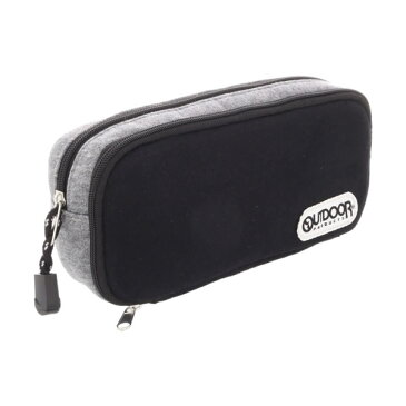 OUTDOOR アウトドアペンケース W 【ブラック】 サンスター文具 S1414690