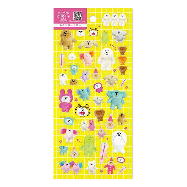 Rakuten - クリエイターズサーカス 透明シール トケコザッカテン シール 4513 フロンティア CREATORS CIRCUS デコレーション CS37335