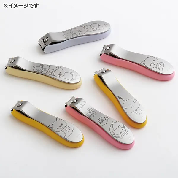 ペンポートのリラックマ つめきり サンエックス 爪切り かわいい 人気 コリラックマ キイロイトリ チャイロイコグマ FE48701 FE48702 FE48703｜アングル2