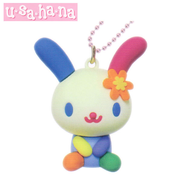 ウサハナ PVCマスコット 4713 ケイカンパニー U SA HA NA ぶらさげ キーホルダー マスコット かわいい 人気 US-PM