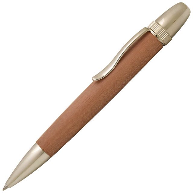 ジェットストリーム 工房 AKIRA ボールペン パトリオットスリム 名入れ可能 ジェットストリーム対応 赤木 木軸筆記具