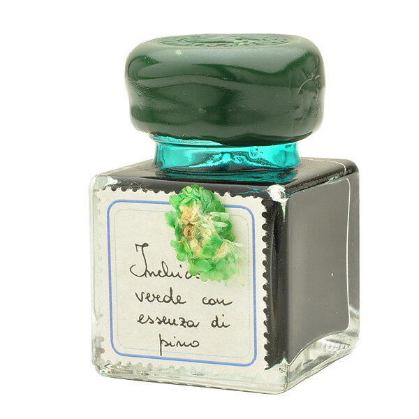 ガラスペン インク ルビナート ボトルインク 255 香り付き 30ml グリーン(松の香り)255_007 万年筆 冬ギフト クリスマス