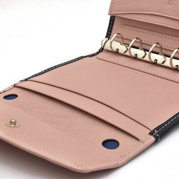 ASHFORD(アシュフォード) システム手帳 モダングレース MICRO5 13mm フラップ ラブリーネイビー 2099-077 スケジュール 手帳 マイクロ5 ミニ5穴サイズ ブランド おしゃれ かっこいい かわいい 可愛い 男性 女性 ビジネス プレゼント ギフト