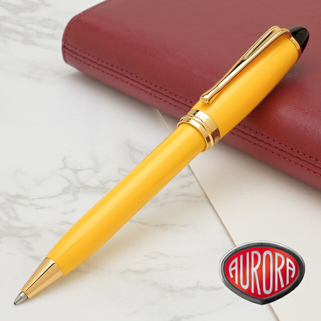 【11/30は最大P5倍!】 名入れ ボールペン アウロラ AURORA イプシロン B31-Y イエロー プレゼント 男性 女性 誕生日 冬ギフト クリスマス