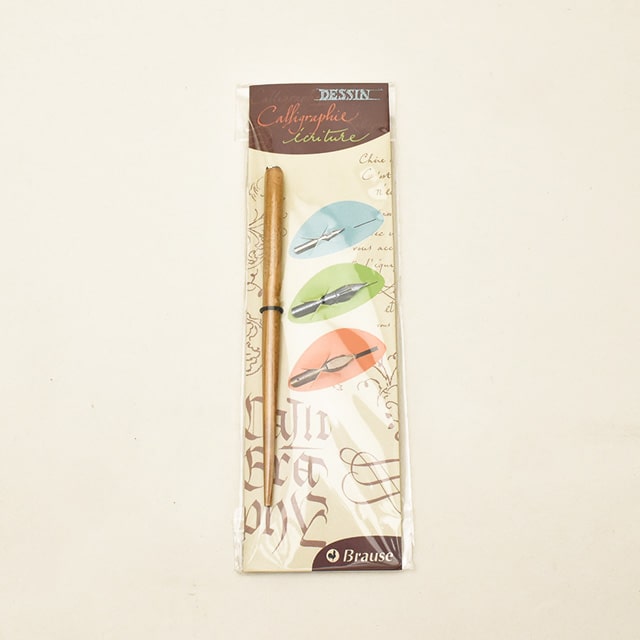 エルバン ブラウゼ ペン軸&ペン先3本セット HB16003B HERBIN Brauze カリグラフィー つけペン 軸 ペン軸 手書き 冬ギフト クリスマス