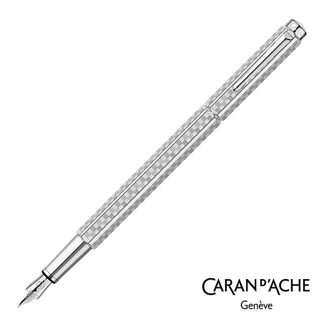 乐天商城 - カランダッシュ 万年筆 エクリドール ダミエ CARAN D'ACHE カランダッシュボールペン プレゼント ボードゲーム チェス チェッカー模様 市松模様 男性 女性 誕生日 母の日 父の日