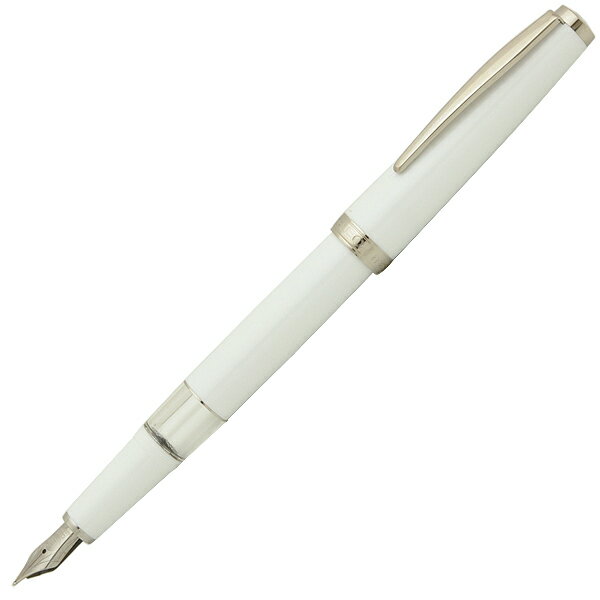 【11/30は最大P5倍!】 クレオ・スクリベント 万年筆 クラッシックパラジウムシリーズ 24 ホワイト ピストン 冬ギフト クリスマス