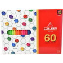 コーリン色鉛筆 775六角 60色紙箱入り色鉛筆 775-60 色鉛筆 60色