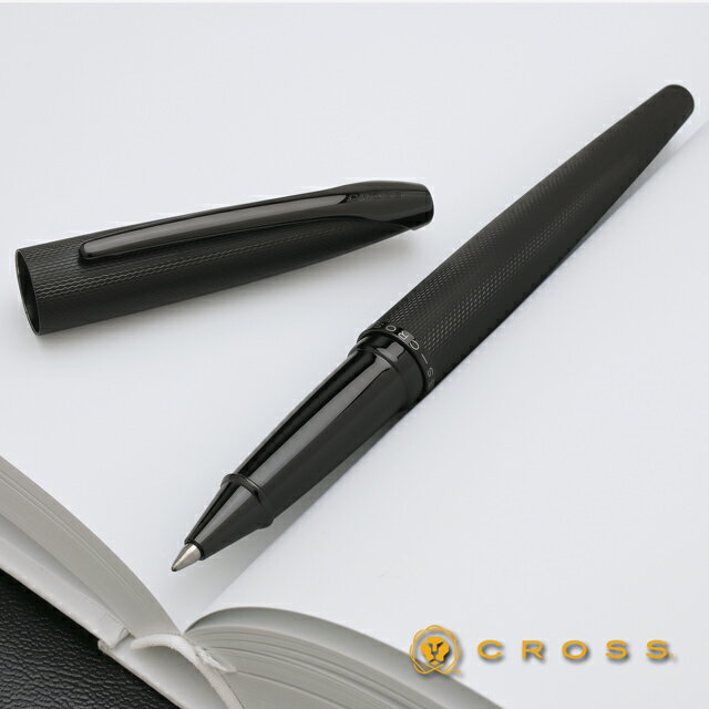 【11/30は最大P5倍!】 名入れ クロス ローラーボール ATX セレクチップ ブラッシュトブラック N885-41 CROSS プレゼント 男性 女性 誕...