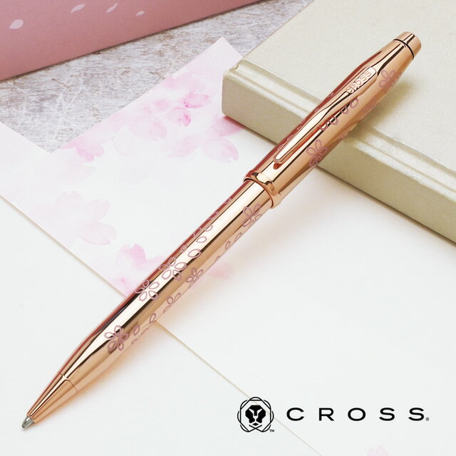 【11/30は最大P5倍!】 クロス 限定品 ボールペン センチュリーII SAKURAコレクション ローズゴールドプレート AT0082WG-169 CROS...