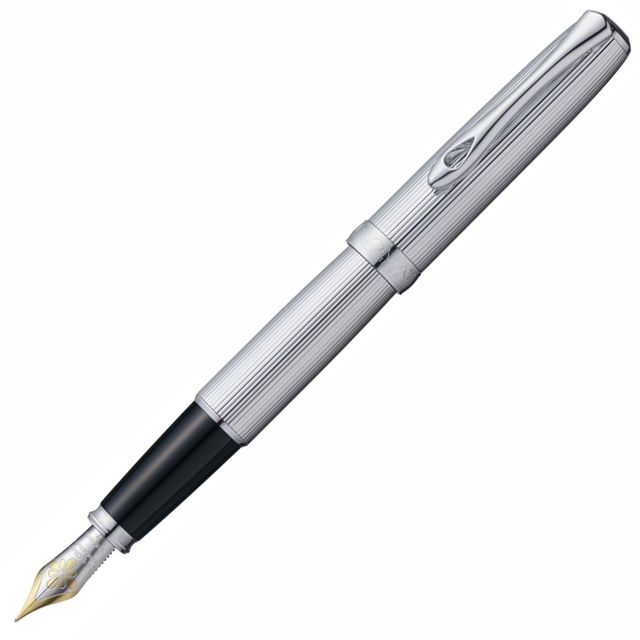 【11/30は最大P5倍!】 名入れ ディプロマット 万年筆 エクセレンス A2 14K ギロシェクローム 195810 プレゼント 男性 女性 誕生日 冬ギフ...