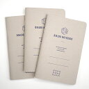 即日発送 dunn デュン ドット方眼 ダイアログノート(3冊セット)DN002 毎日文房具 金菱 140×90mm