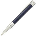 【5/15は最大P5倍!】 ボールペン 名入れ エス・テー・デュポン D-イニシャル 265205 ブルー&クローム S.T Dupont プレゼント 男性 女...