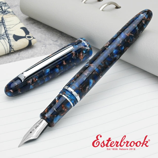 【11/30は最大P5倍!】 エスターブルック 万年筆 エスティ ヌーヴォブルーCT Esterbrook プレゼント ギフト 誕生日 男性 女性 冬ギフト ク...