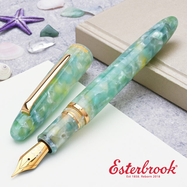 【11/30は最大P5倍!】 エスターブルック 万年筆 エスティ シーグラスGT Esterbrook プレゼント ギフト 誕生日 男性 女性 冬ギフト クリス...