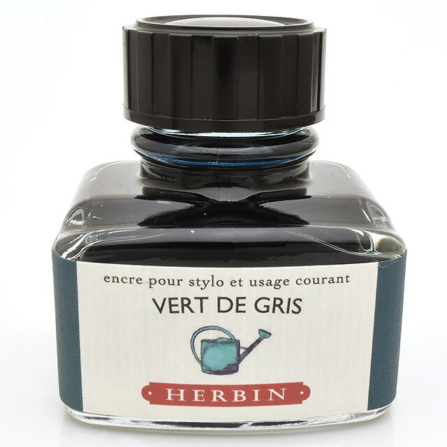 万年筆 インク エルバン ボトルインク トラディショナルインク30ml HB13007 グレイッシュグリーン 30ml 冬ギフト クリスマス