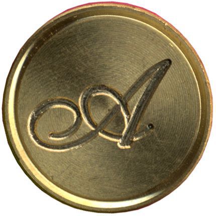 エルバン シーリングスタンプ アルファベット HB40101 [A] バレンタイン