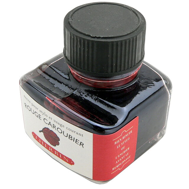 万年筆 インク エルバン ボトルインク トラディショナルインク30ml HB13022 イナゴマメレッド 夏ギフト penroom-10012752 ペンハウス 万年筆・ボールペン サンプル画像2