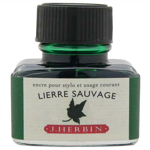 【11/30は最大P5倍!】 万年筆 インク エルバン ボトルインク トラディショナルインク30ml HB13037 アイビーグリーン 冬ギフト クリスマス