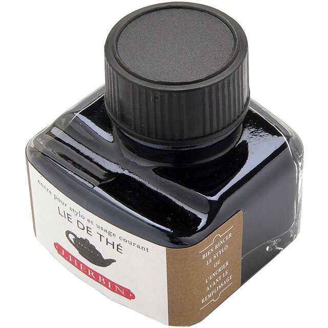 万年筆 インク エルバン ボトルインク トラディショナルインク30ml HB13044 ティーブラウン 夏ギフト penroom-10012759 ペンハウス 万年筆・ボールペン サンプル画像2