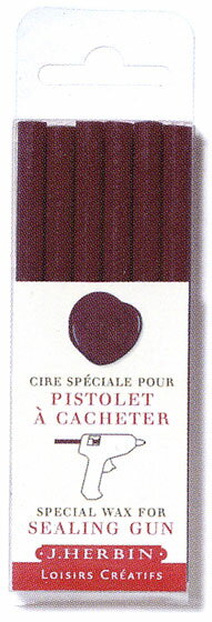 【11/30は最大P5倍!】 エルバン ガン用ワックス HB35826 バーガンディ 冬ギフト クリスマス