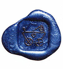 【11/30は最大P5倍!】 エルバン シーリングスタンプ 替スタンプ モチーフ HB40460 乳母車 冬ギフト クリスマス