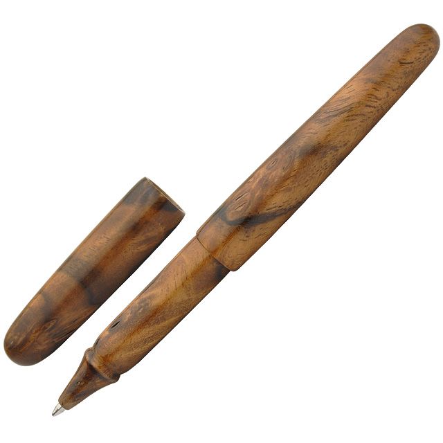 【11/30は最大P5倍!】 ボールペン 平井木工挽物所 ボールペン 雲舟シリーズ ウォールナット瘤 木軸 冬ギフト クリスマス