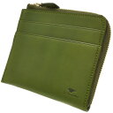 イルブセット L字型ジップ財布 7815163 グリーン