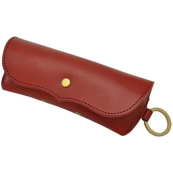 ケイシイズ プレート 眼鏡ケース KCD015E レッド バレンタイン