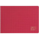 即日発送 kleid(クレイド)ノート 2mmグリッドノート レッド A5W 8915-01 ノート 方眼