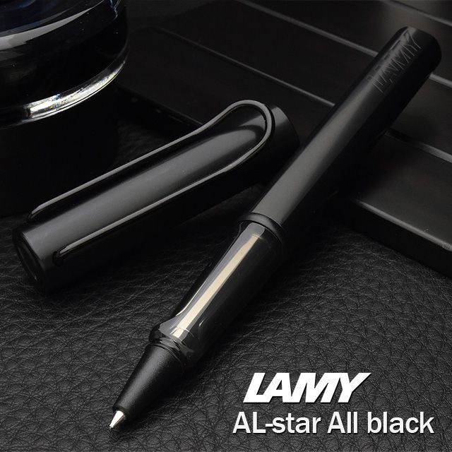 LAMY ボールペン 【5/15は最大P5倍！】ローラーボール LAMY ラミー ローラーボール アルスター オールブラック L371 ボールペン 水性 名入れ可能