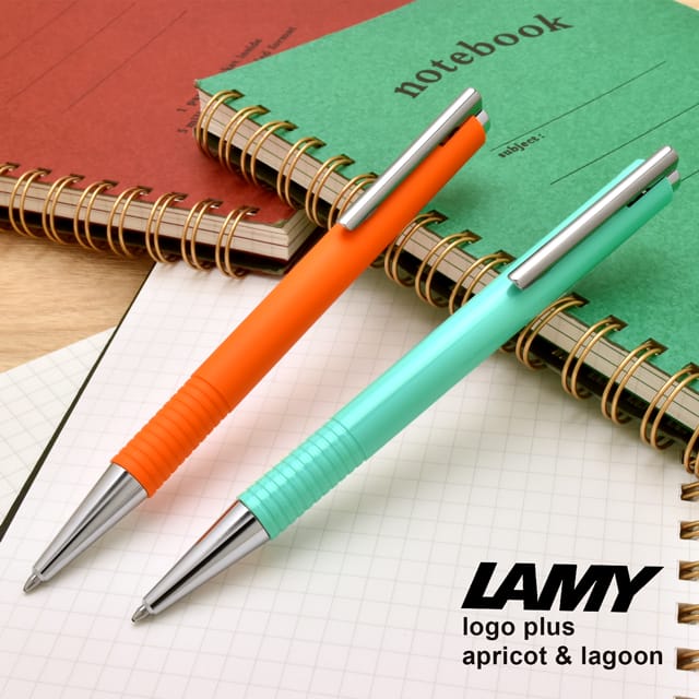 【5/20は最大P5倍！】ボールペン ラミー LAMY 限定 ロゴ プラス アプリコット＆ラグーン