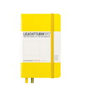 【当店限定！5のつく日はポイント最大5倍！】【あす楽】LEUCHTTURM1917 ロイヒトトゥルム ノートブック A6 ドット方眼 レモン 344796 LEUCHTTURM ノート ポケットサイズ 方眼 プレゼント 母の日